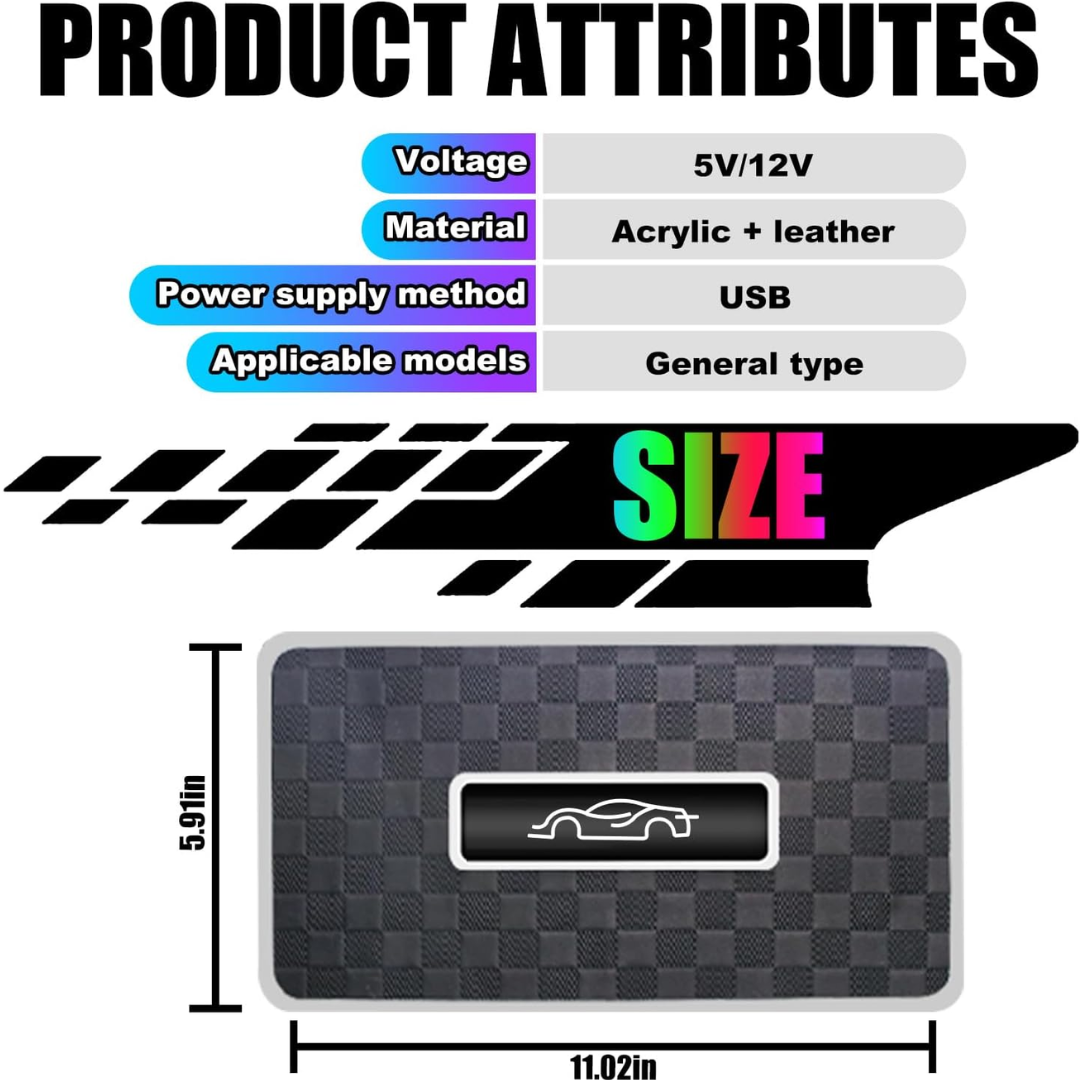 HerGlow Mat™-Custom Led Car Mats